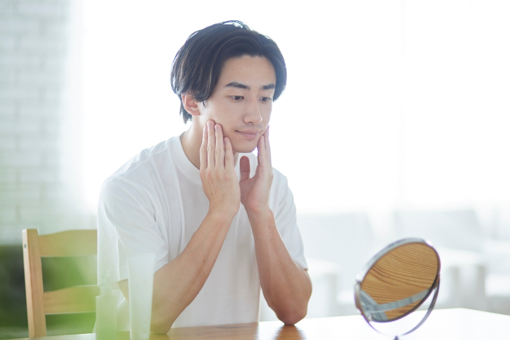 製品使用前の肌(Before)