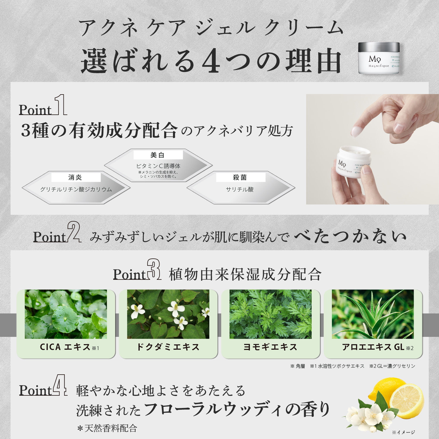 【定期便-MYCHOICE】ACNE CARE GEL CREAM