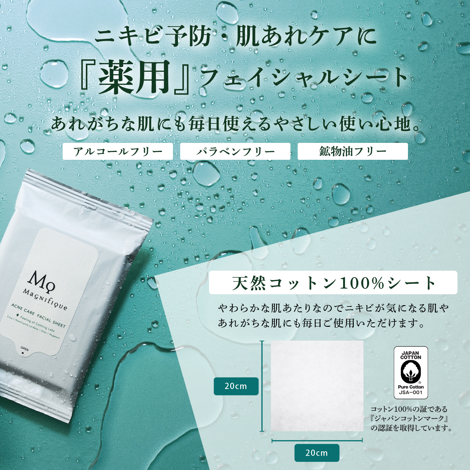 ACNE CARE FACIAL SHEET<32pcs.>