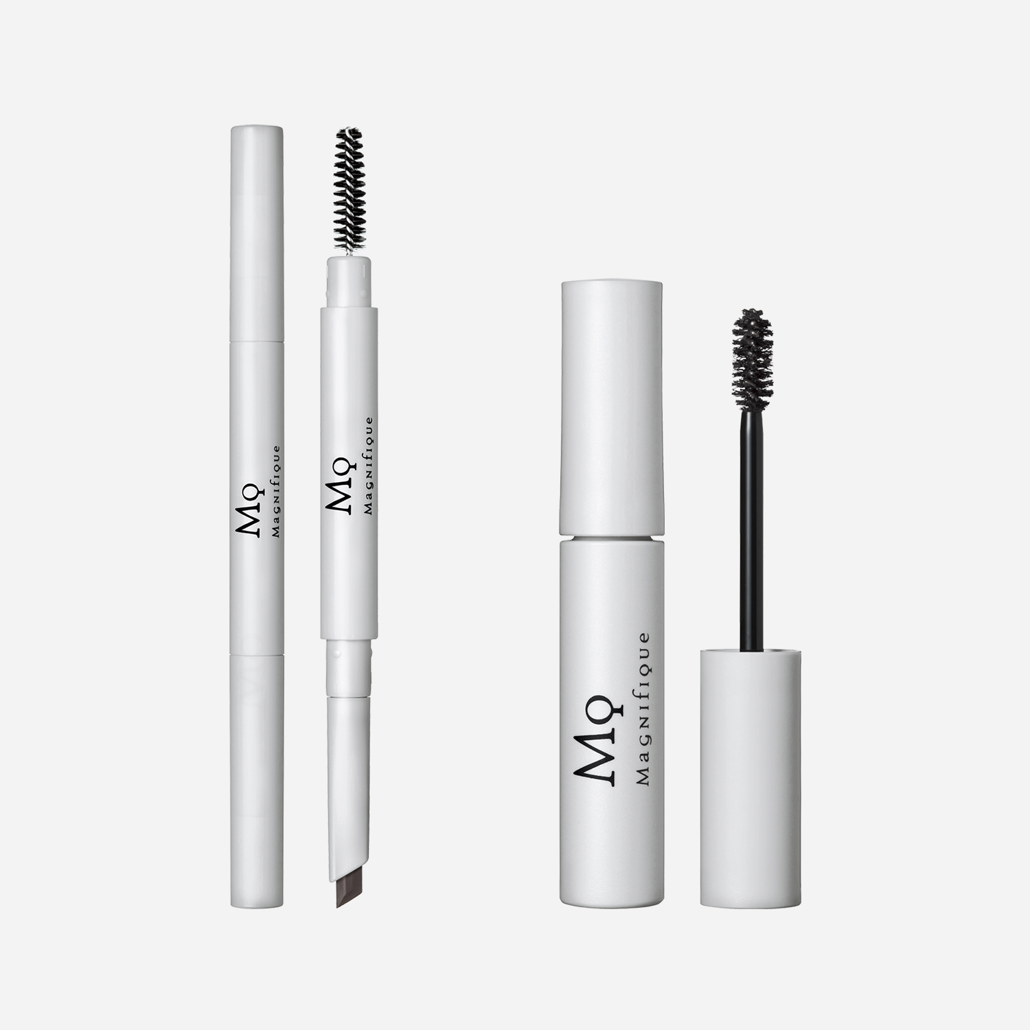 BEARD & EYEBROW PENCIL 001ナチュラルグレー・BEARD & EYEBROW MASCARA 2点セット