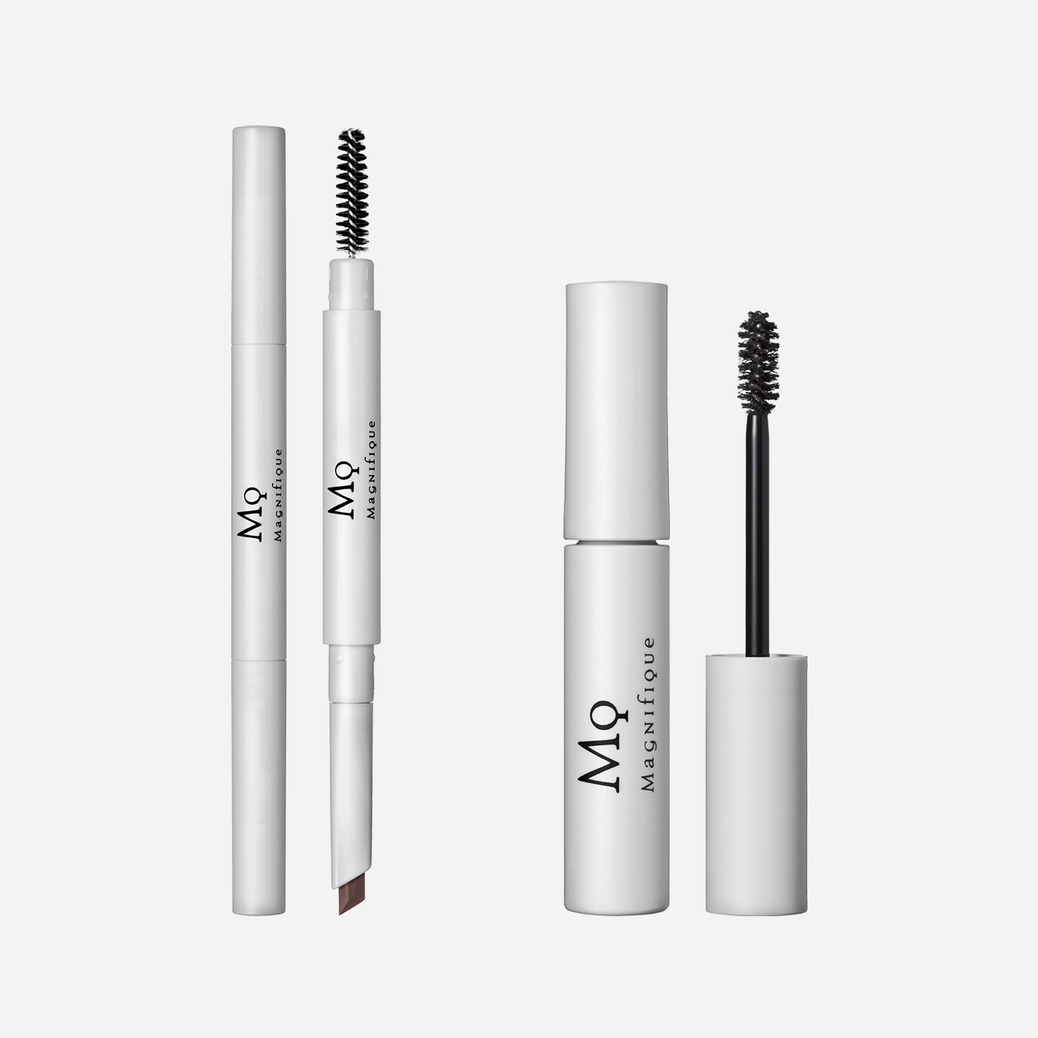 BEARD & EYEBROW PENCIL 002ダークブラウン・BEARD & EYEBROW MASCARA 2点セット