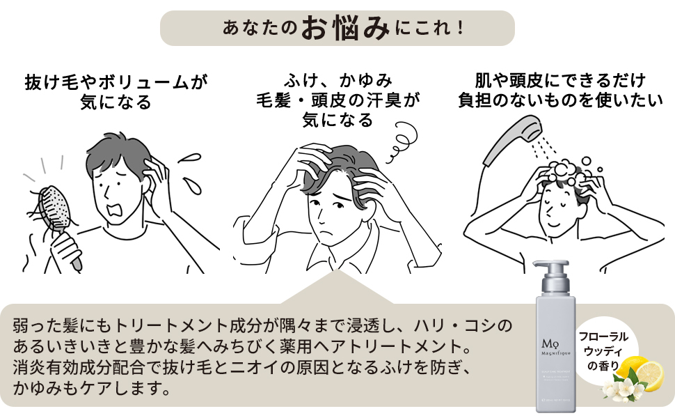 スカルプケアトリートメントの商品特長画像2