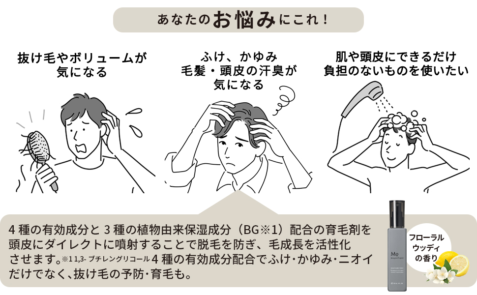 スカルプケアトニックの商品特長画像2